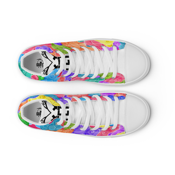 Sneakers alte in tela da donna Orsetti Gummy - Gufetto Brand 