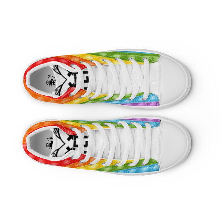 Sneakers alte in tela da donna FIDGET - Gufetto Brand 