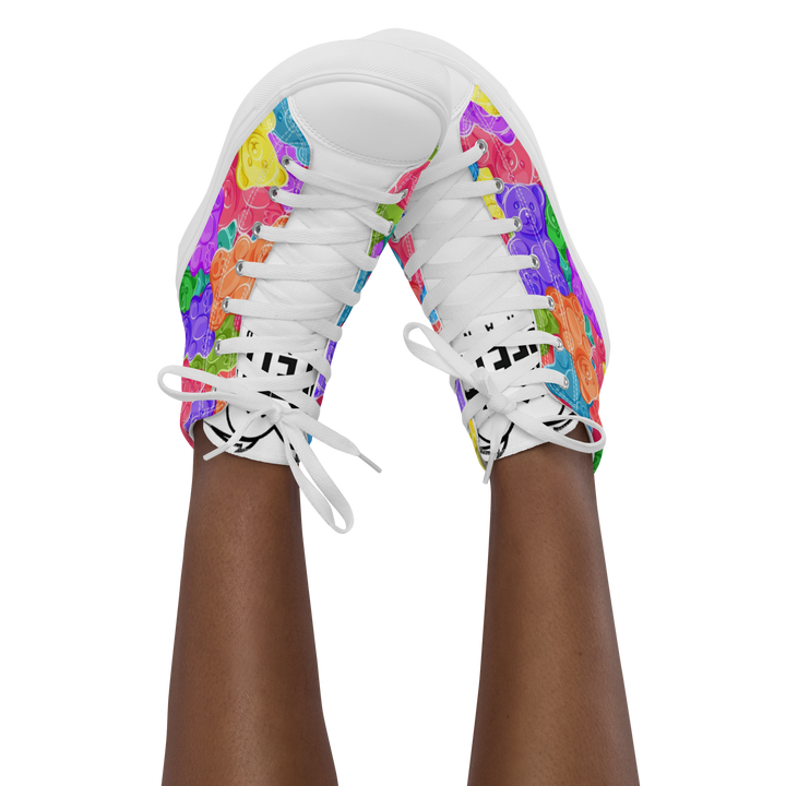 Sneakers alte in tela da donna Orsetti Gummy - Gufetto Brand 