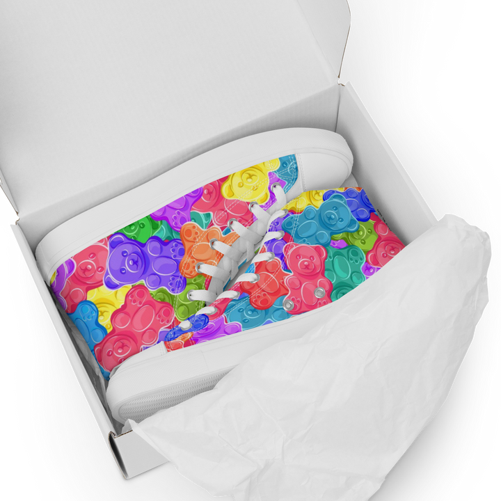 Sneakers alte in tela da donna Orsetti Gummy - Gufetto Brand 