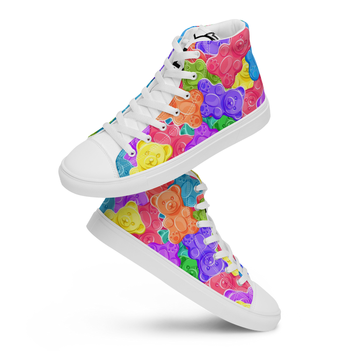 Sneakers alte in tela da donna Orsetti Gummy - Gufetto Brand 
