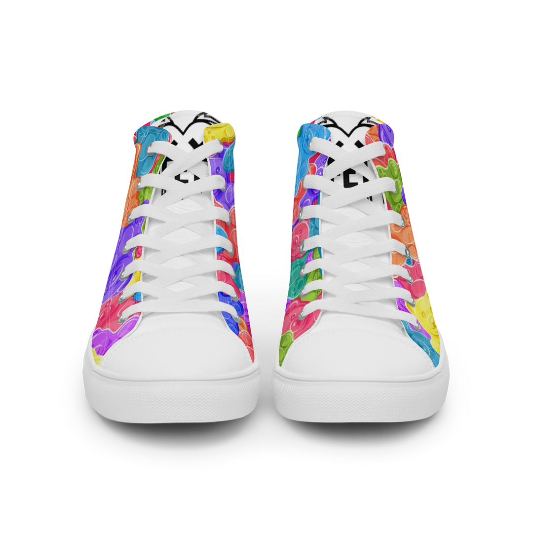 Sneakers alte in tela da donna Orsetti Gummy - Gufetto Brand 