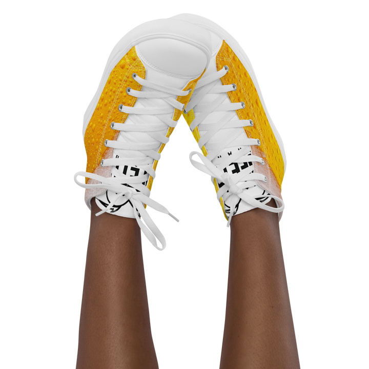 Sneakers alte in tela da donna BIRRA - Gufetto Brand 