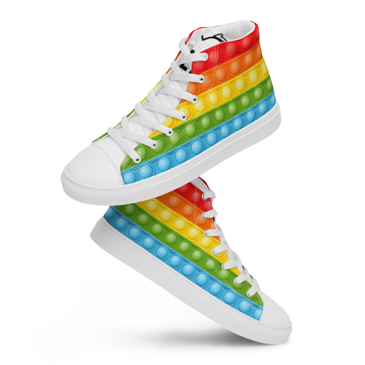 Sneakers alte in tela da donna FIDGET - Gufetto Brand 