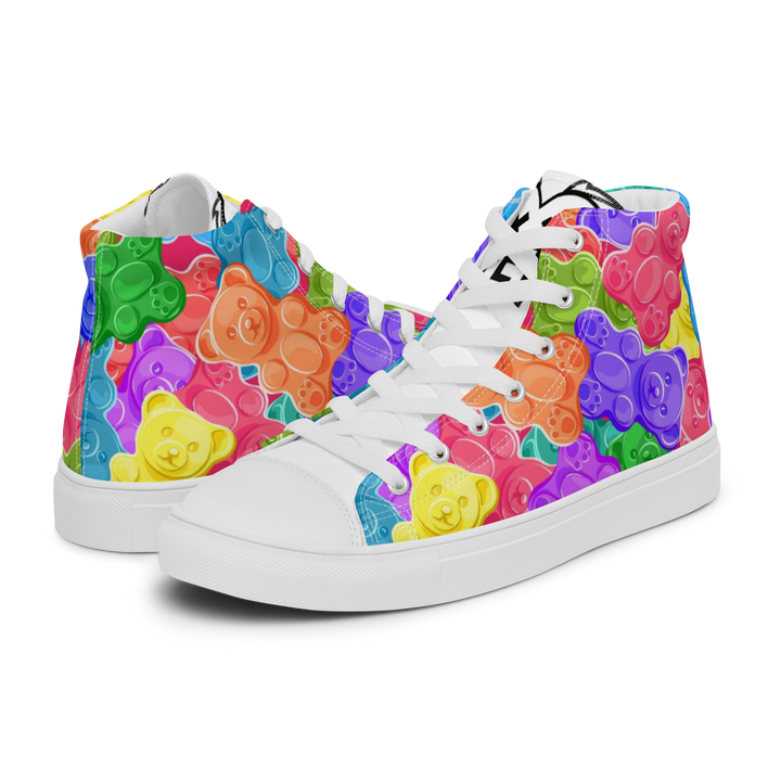 Sneakers alte in tela da donna Orsetti Gummy - Gufetto Brand 