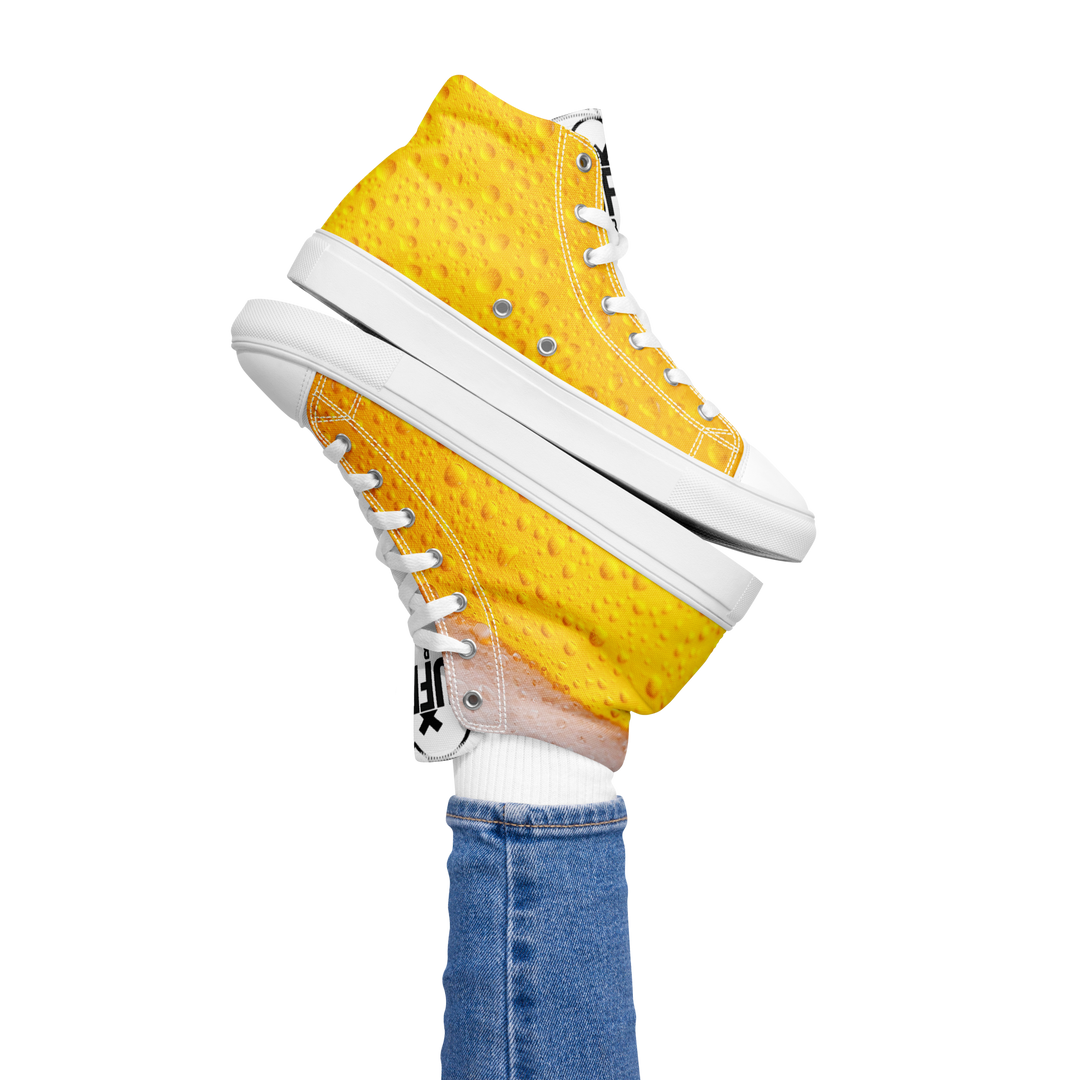 Sneakers alte in tela da donna BIRRA - Gufetto Brand 