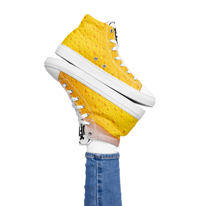 Sneakers alte in tela da donna BIRRA - Gufetto Brand 