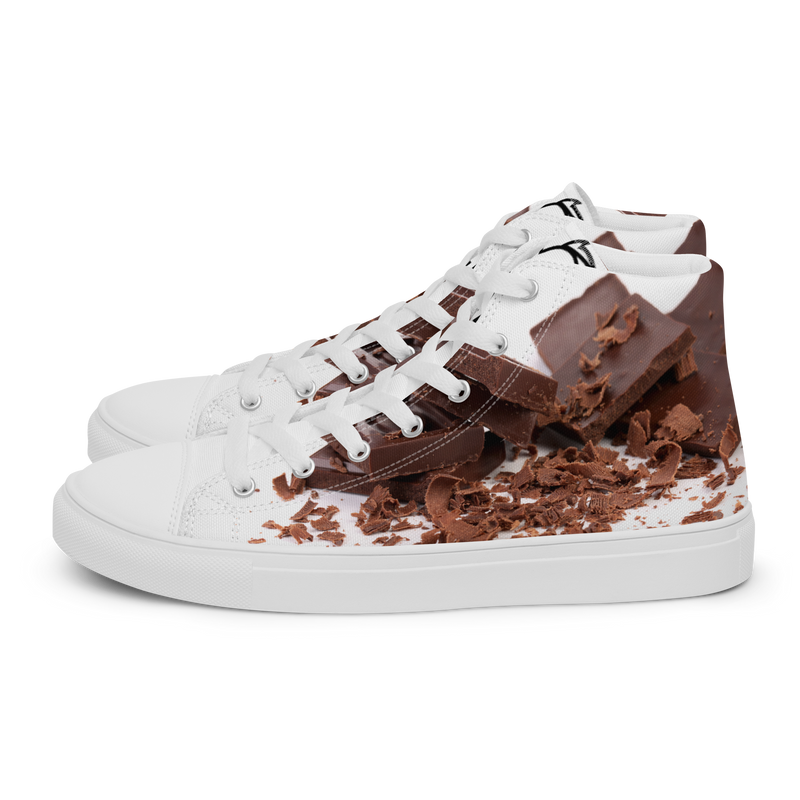 Sneakers alte in tela da donna CHOCOLATE - Gufetto Brand 