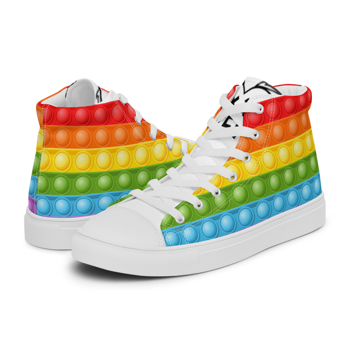 Sneakers alte in tela da donna FIDGET - Gufetto Brand 