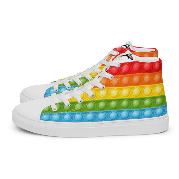 Sneakers alte in tela da donna FIDGET - Gufetto Brand 