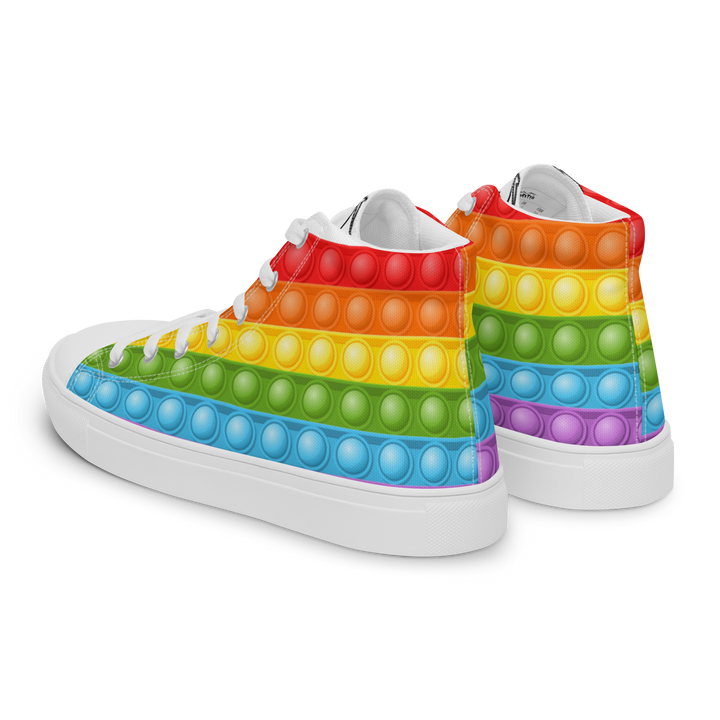 Sneakers alte in tela da donna FIDGET - Gufetto Brand 