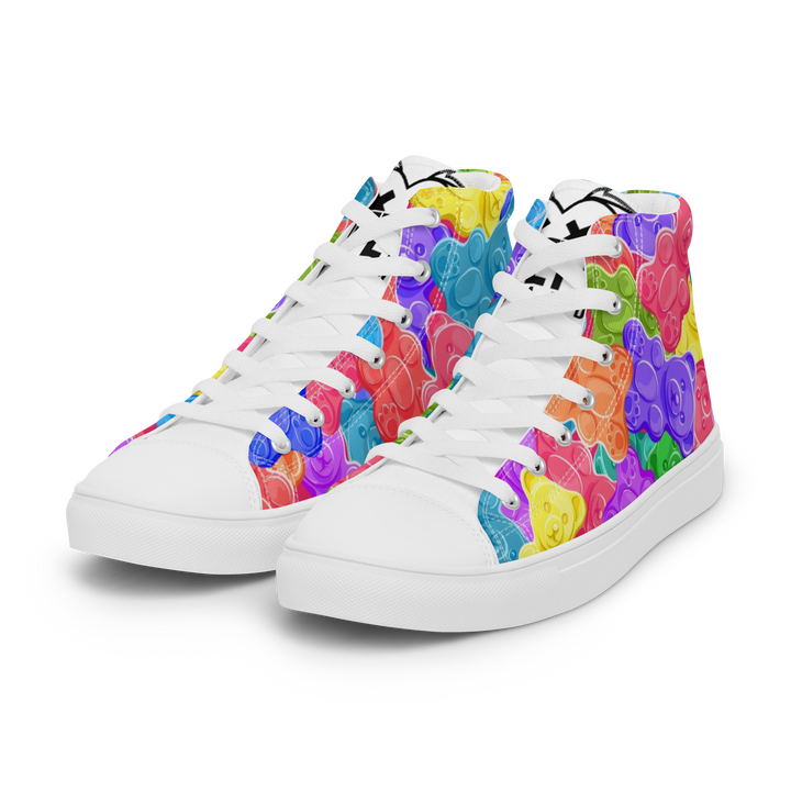 Sneakers alte in tela da donna Orsetti Gummy - Gufetto Brand 