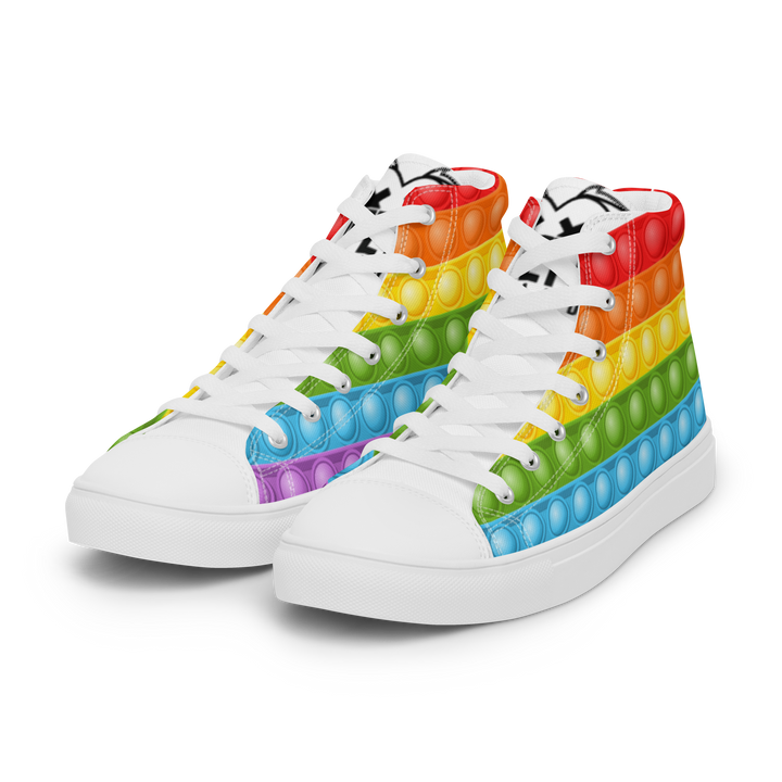 Sneakers alte in tela da donna FIDGET - Gufetto Brand 