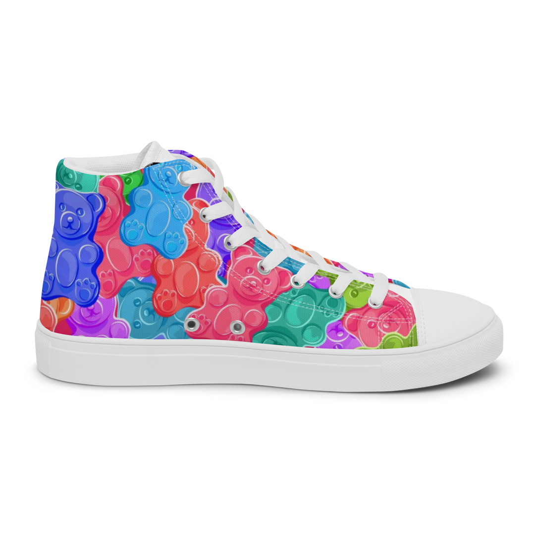 Sneakers alte in tela da donna Orsetti Gummy - Gufetto Brand 