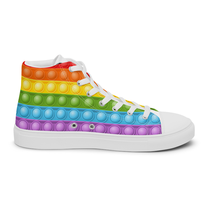 Sneakers alte in tela da donna FIDGET - Gufetto Brand 