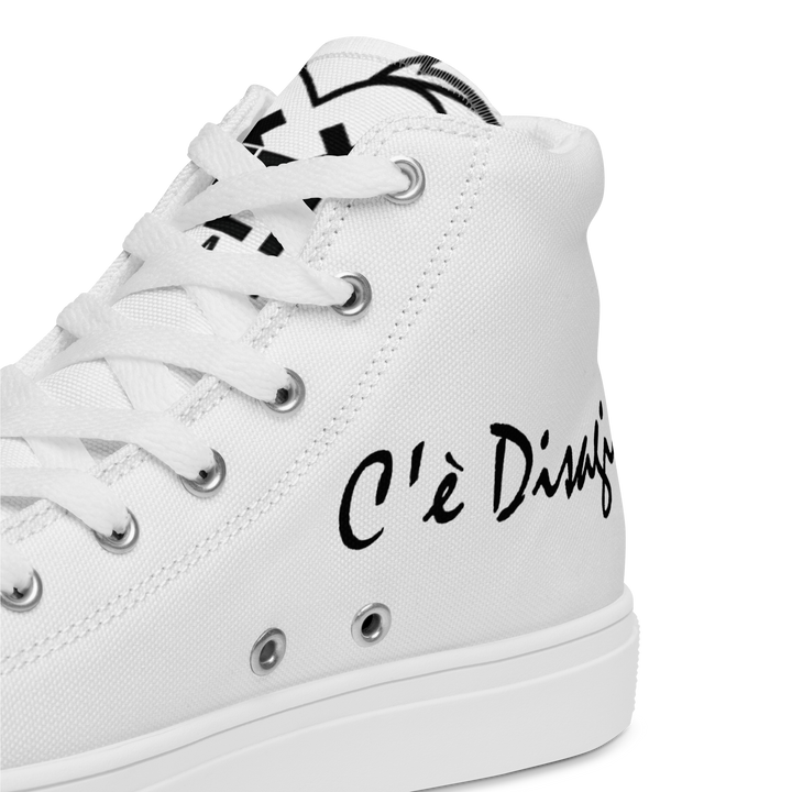 Sneakers alte in tela da donna PRINCIPESSE 2.0 Limited Edition - Gufetto Brand 