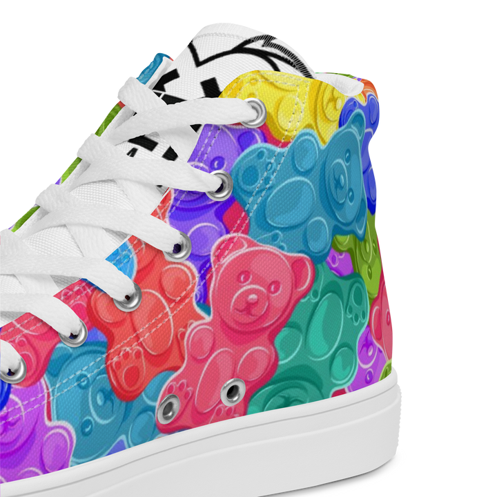 Sneakers alte in tela da donna Orsetti Gummy - Gufetto Brand 