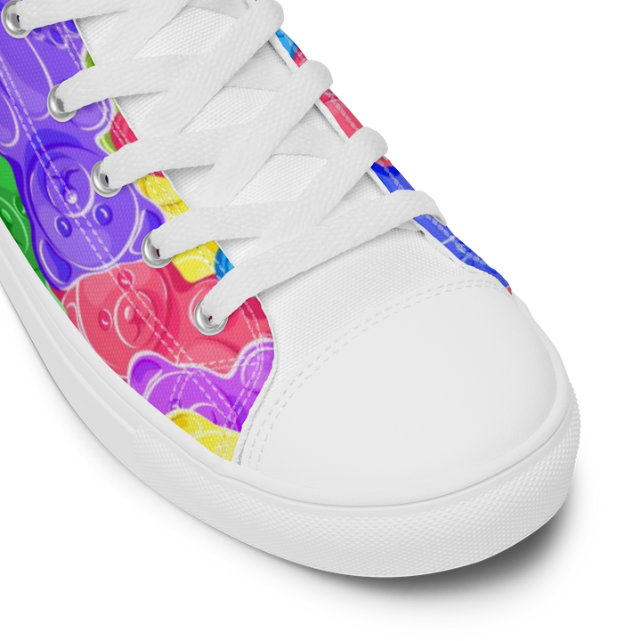 Sneakers alte in tela da donna Orsetti Gummy - Gufetto Brand 