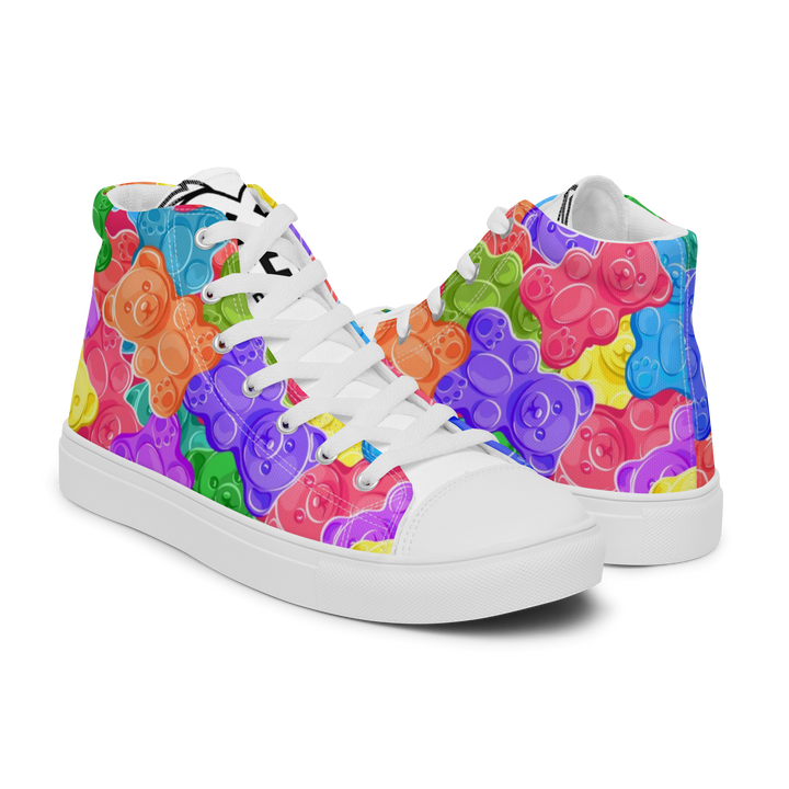 Sneakers alte in tela da donna Orsetti Gummy - Gufetto Brand 