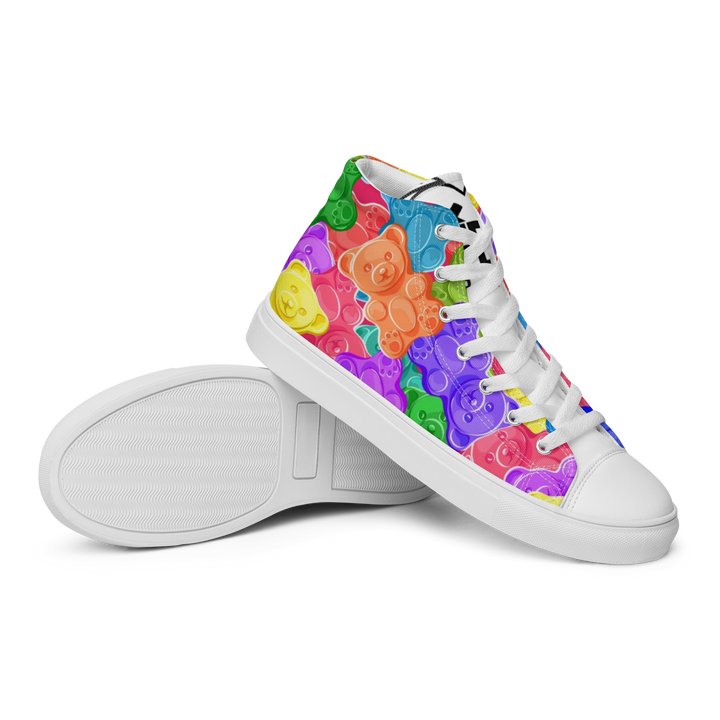 Sneakers alte in tela da donna Orsetti Gummy - Gufetto Brand 