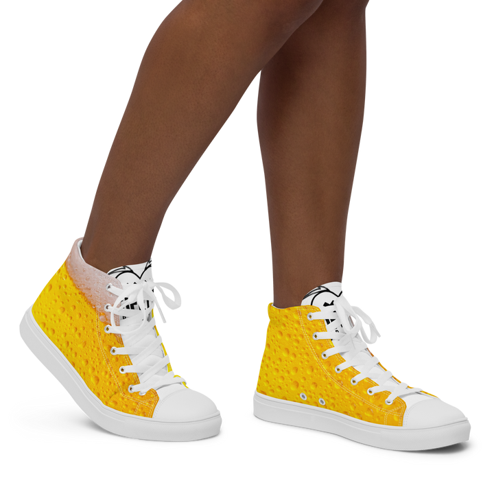 Sneakers alte in tela da donna BIRRA - Gufetto Brand 