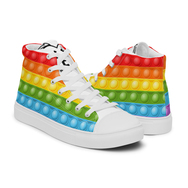 Sneakers alte in tela da donna FIDGET - Gufetto Brand 