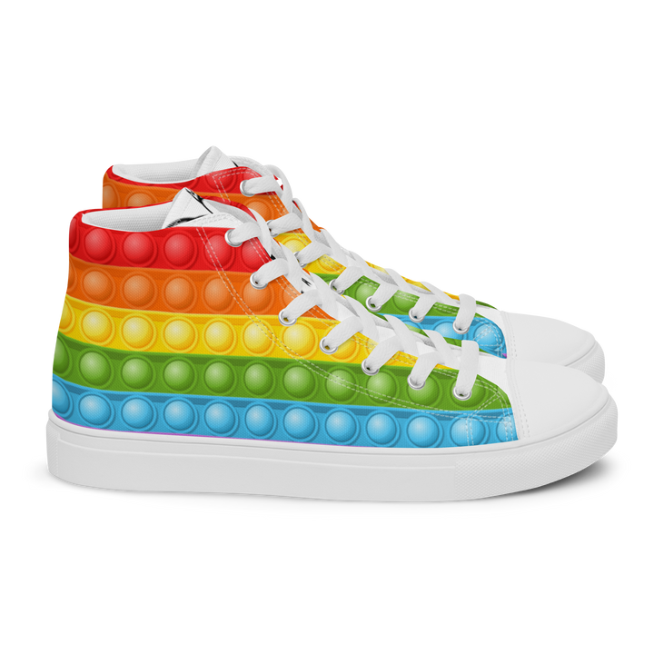 Sneakers alte in tela da donna FIDGET - Gufetto Brand 