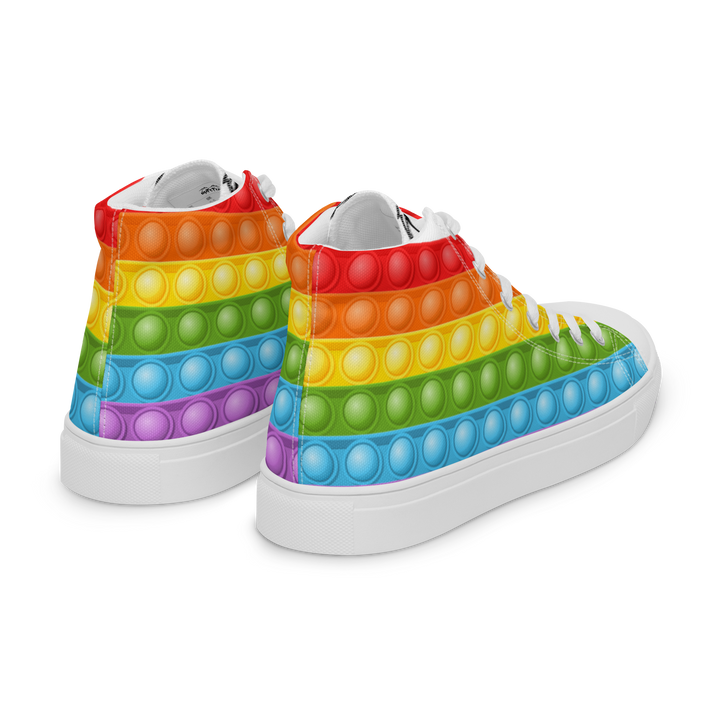 Sneakers alte in tela da donna FIDGET - Gufetto Brand 