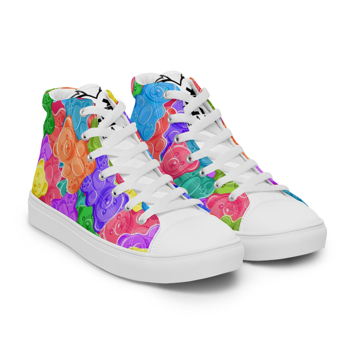 Sneakers alte in tela da donna Orsetti Gummy - Gufetto Brand 