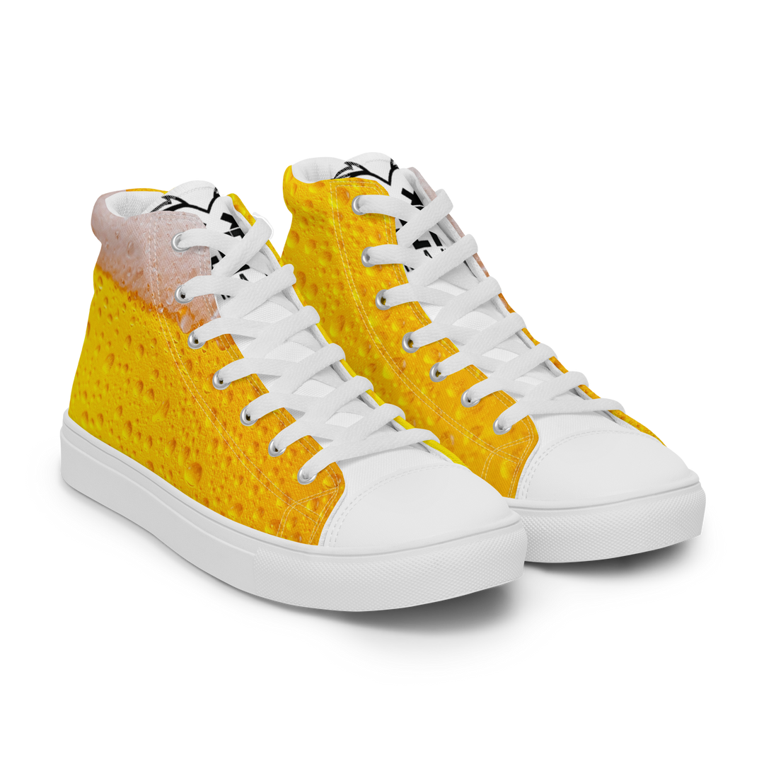 Sneakers alte in tela da donna BIRRA - Gufetto Brand 