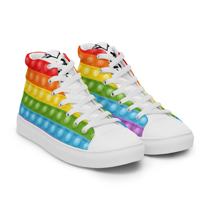 Sneakers alte in tela da donna FIDGET - Gufetto Brand 
