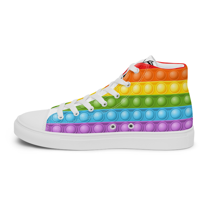 Sneakers alte in tela da donna FIDGET - Gufetto Brand 