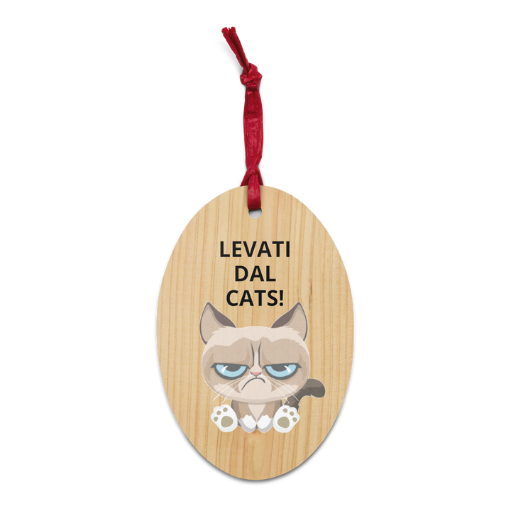Decorazioni in legno CATS! - Gufetto Brand 