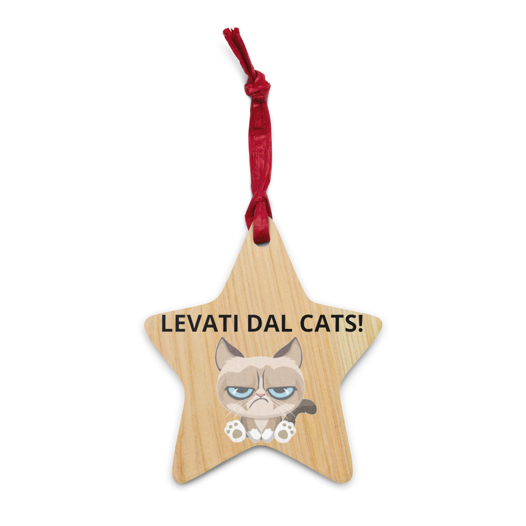 Decorazioni in legno CATS! - Gufetto Brand 