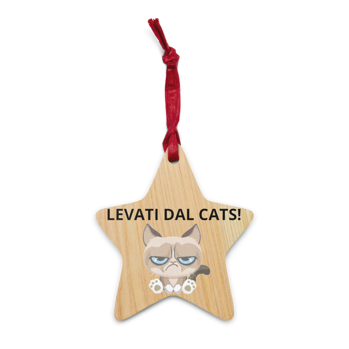 Decorazioni in legno CATS! - Gufetto Brand 